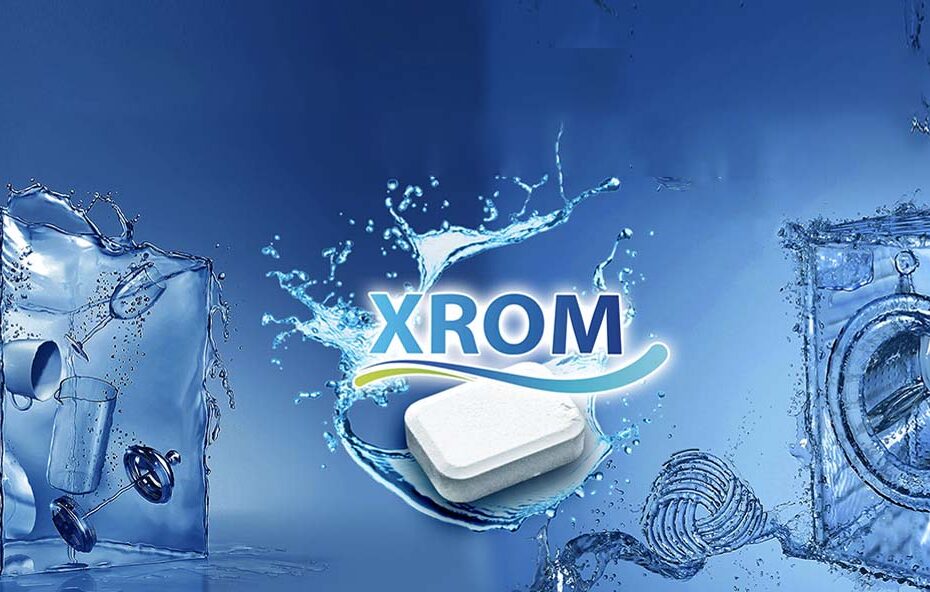 Xrom Washing Machine Cleaner 3 in 1 Formula, 6 Tablets Count Box